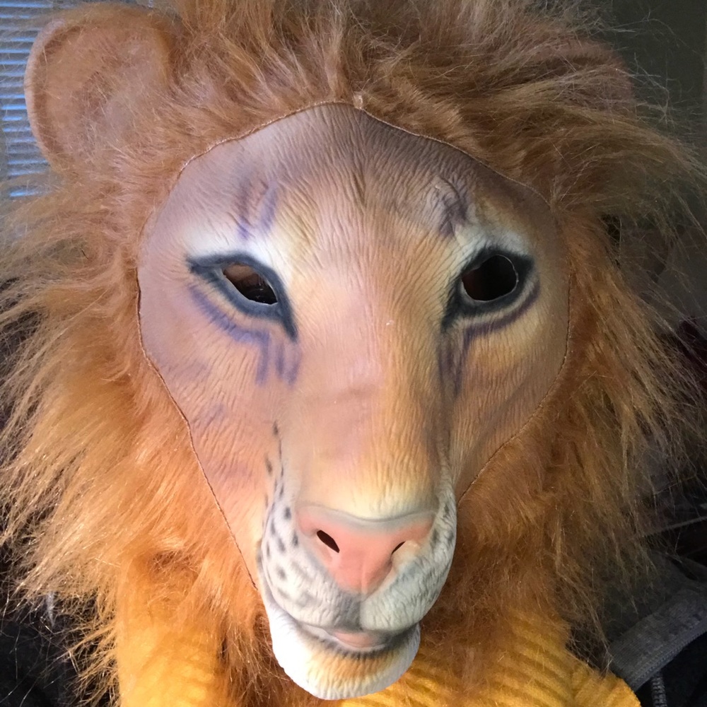 Lion Mask. Halloween